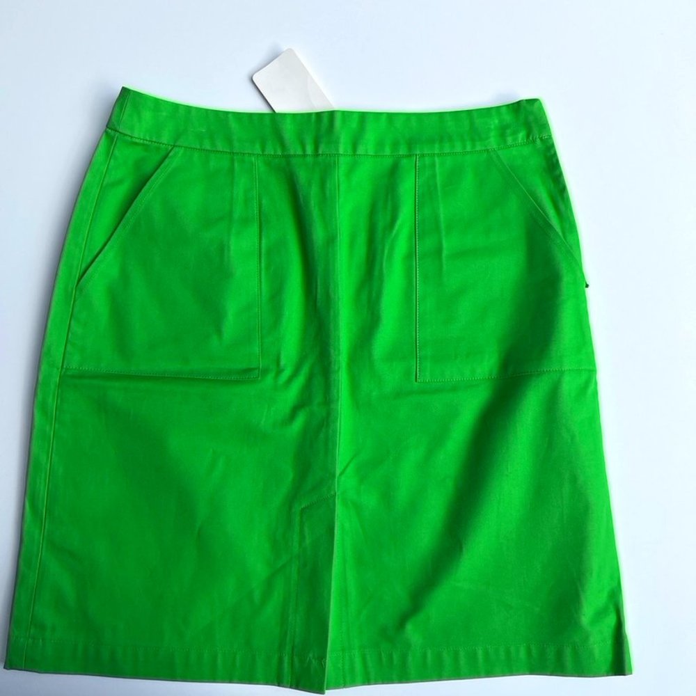 Boast Cotton Skirt Green NWT Size 4